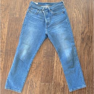 LEVI’S - 501 cropped straight leg